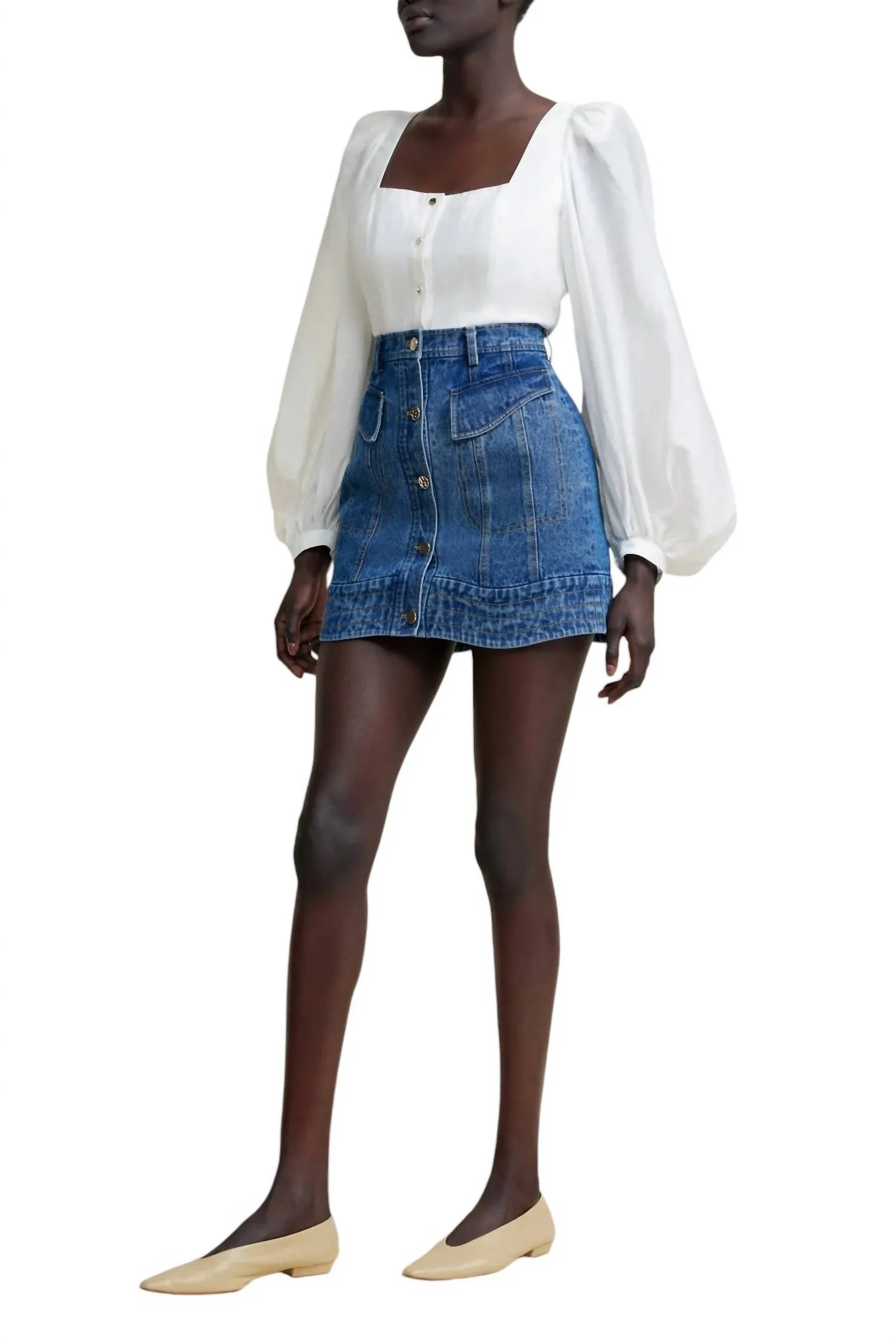 Acler - Denim Taren Skirt