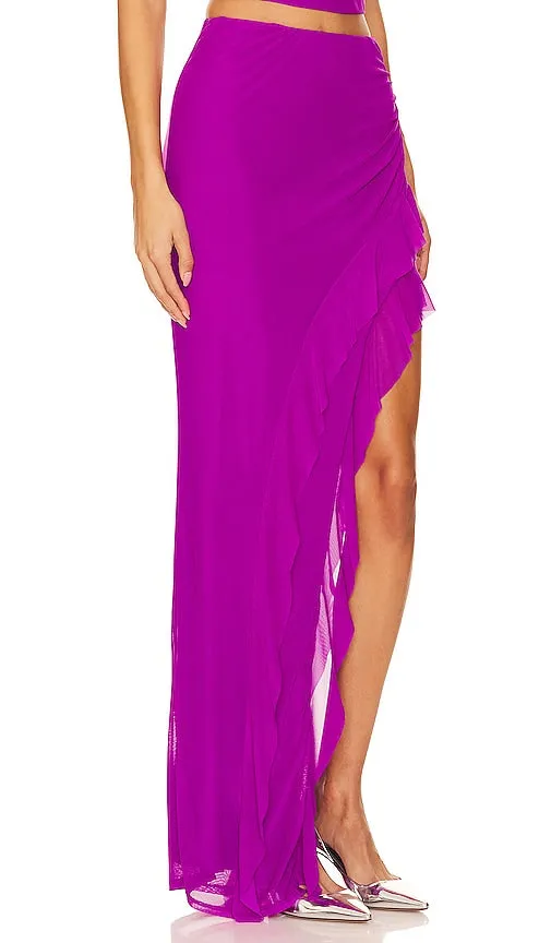 AFRM Sal Skirt in Purple