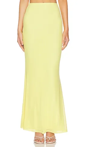 AFRM Tegan Skirt in Yellow