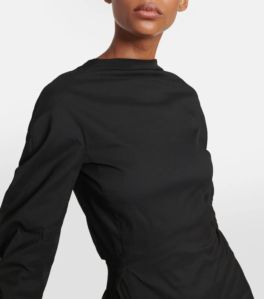 Alaia Embellished taffeta gown