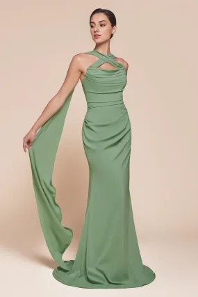Elegant Dresses Gowns Evening Dresses Chiffon Fitted Convertible Gown Formal Dresses
