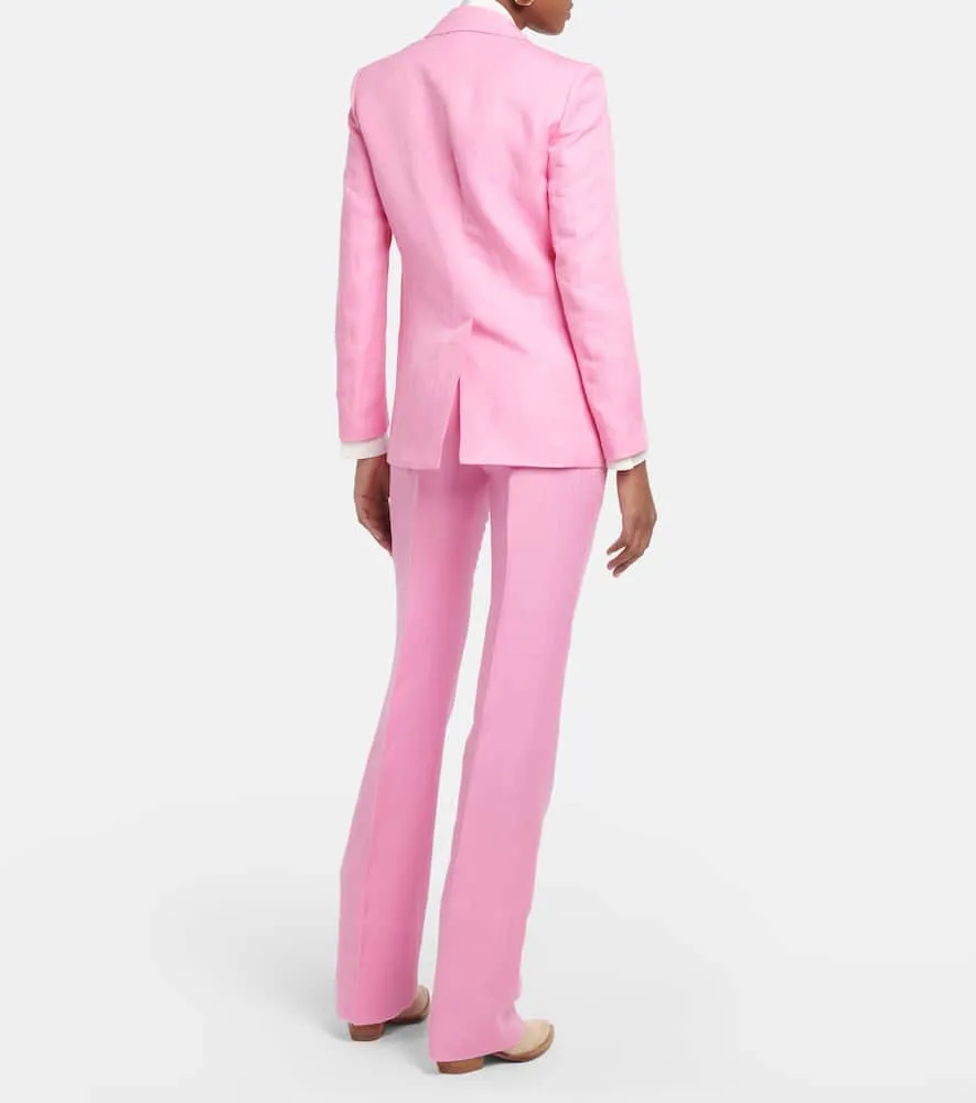 Etro Silk and linen blazer