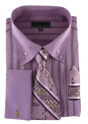 Fortino Landi AH601-LAV  Mens Shirt