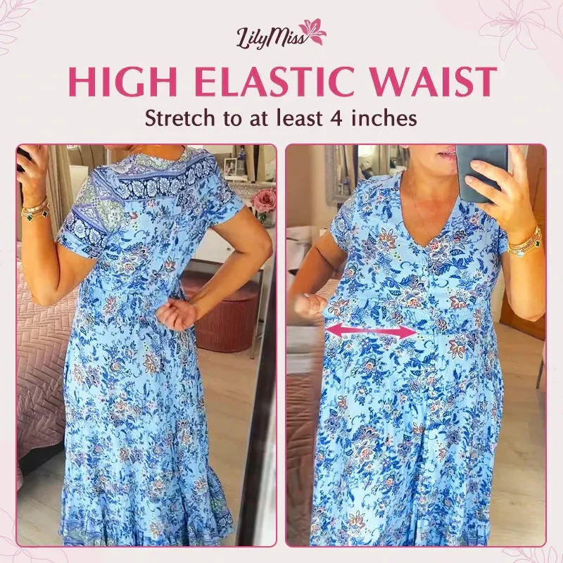 Hot Sale - 49% OFFFloral Print V-neck Dress