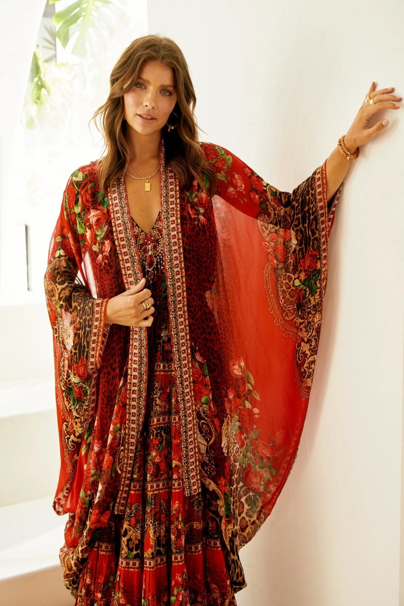 LEOPARDESS MEDIUM CAPE