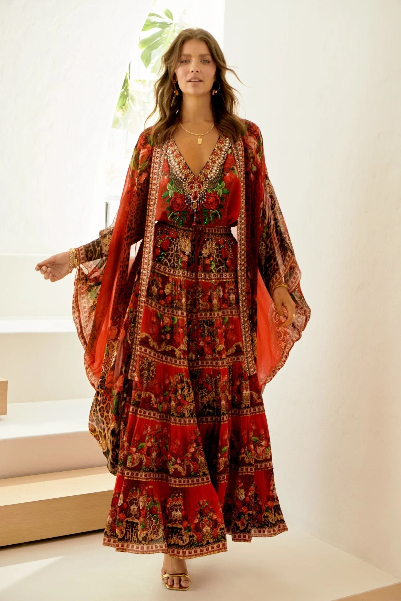 LEOPARDESS MEDIUM CAPE