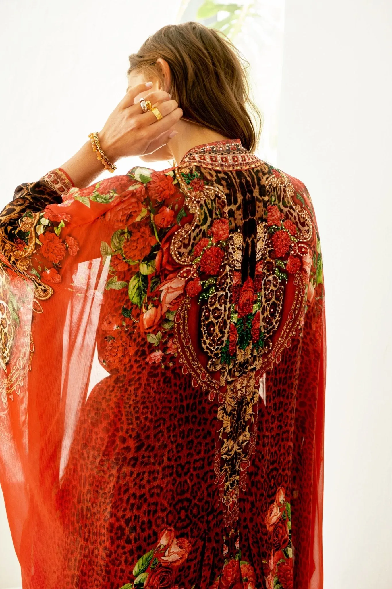 LEOPARDESS MEDIUM CAPE