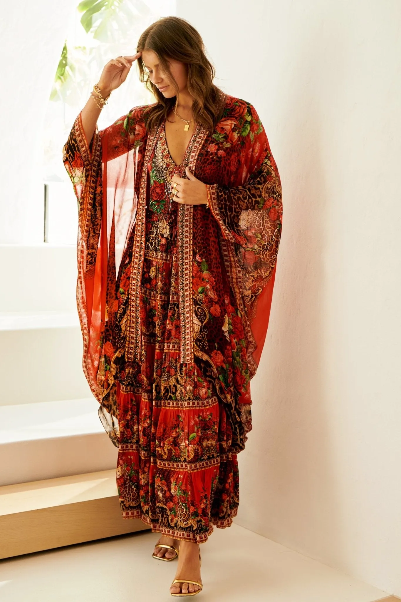 LEOPARDESS MEDIUM CAPE