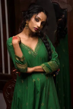 Margazhi Green Anarkali