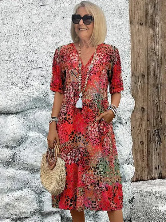 Mother's Day Pre-SaleVibrant Midi Dress