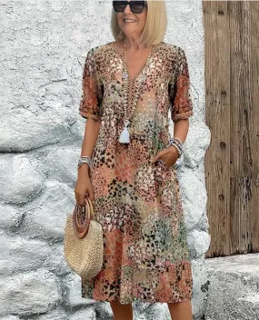 Mother's Day Pre-SaleVibrant Midi Dress