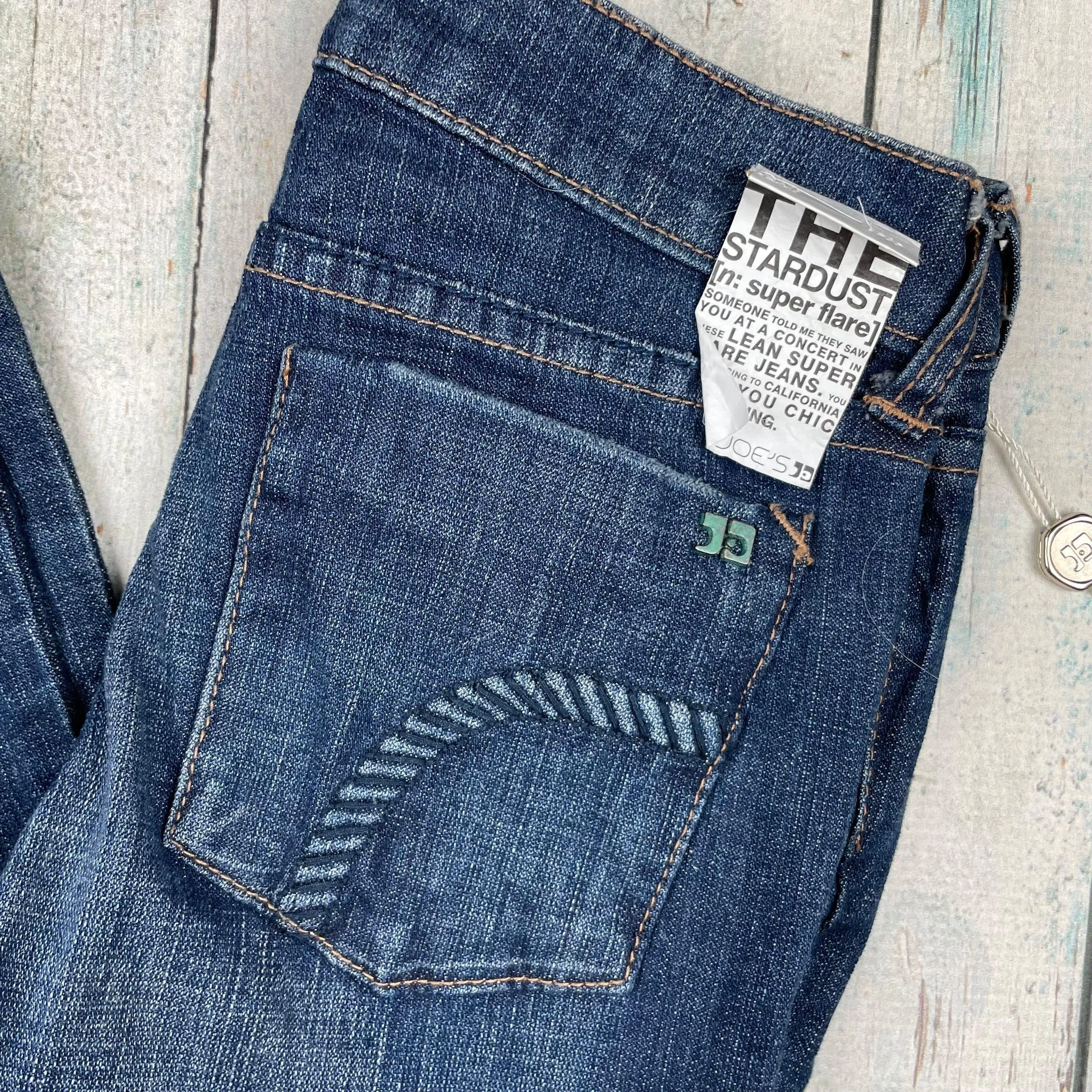 NWT - Joe's Jeans 'The Stardust' Girls Slim Super Flare Jeans -Size 10