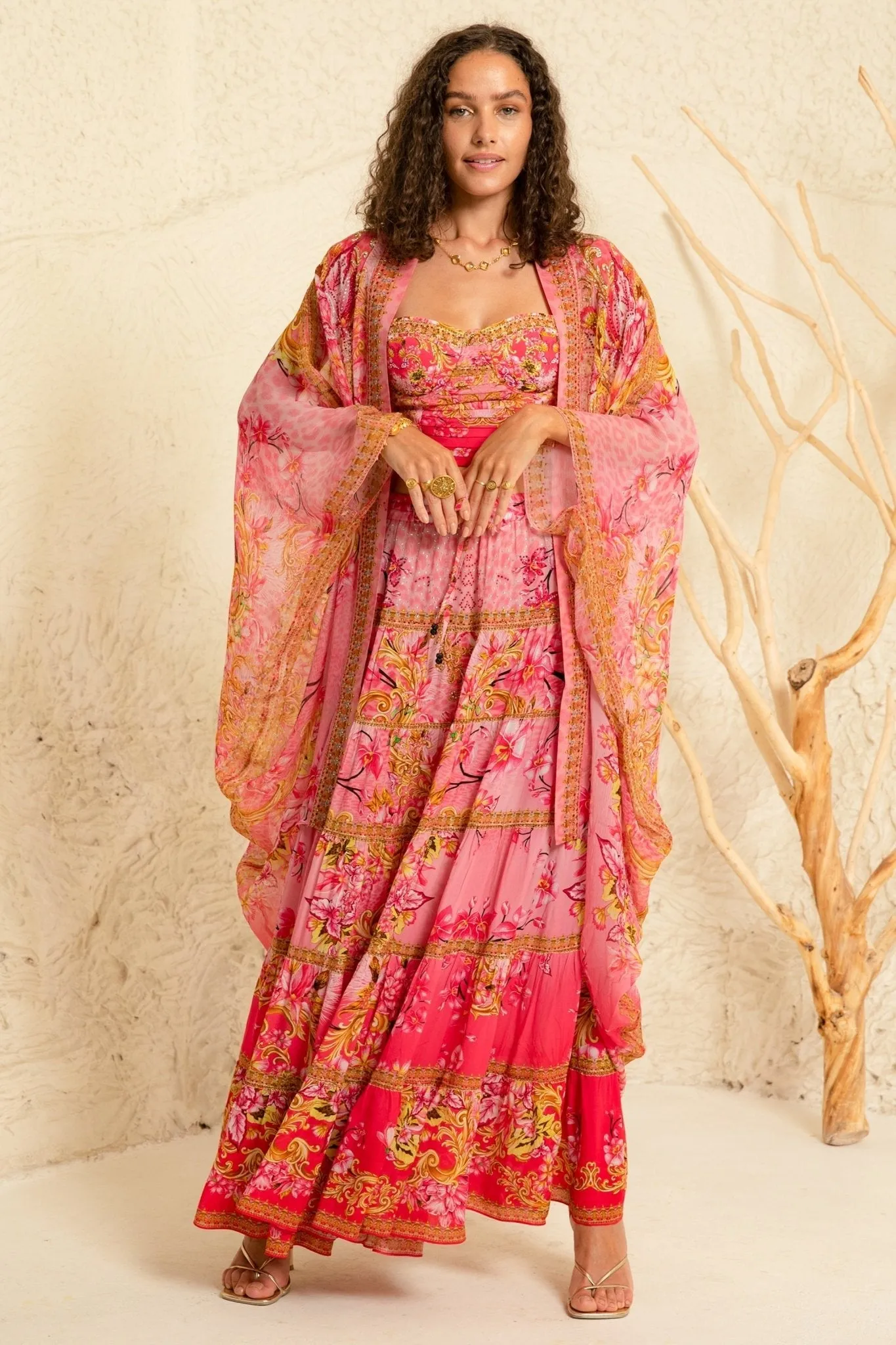 Pink Candy Maxi Skirt