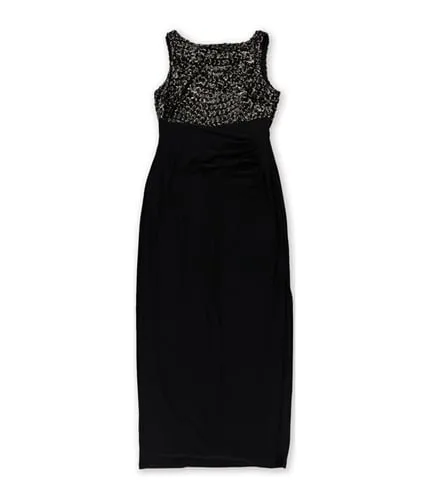 Ralph Lauren Womens Sequined Gown Dress, TW3