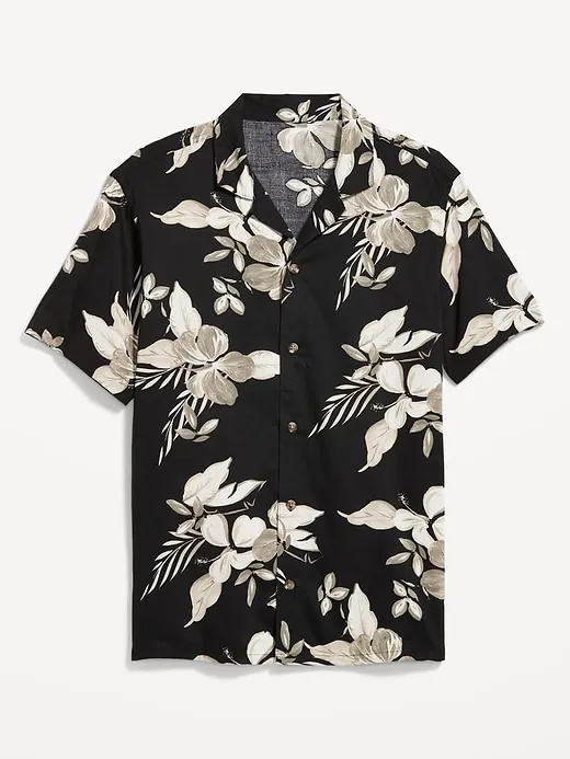 Short-Sleeve Camp Shirt