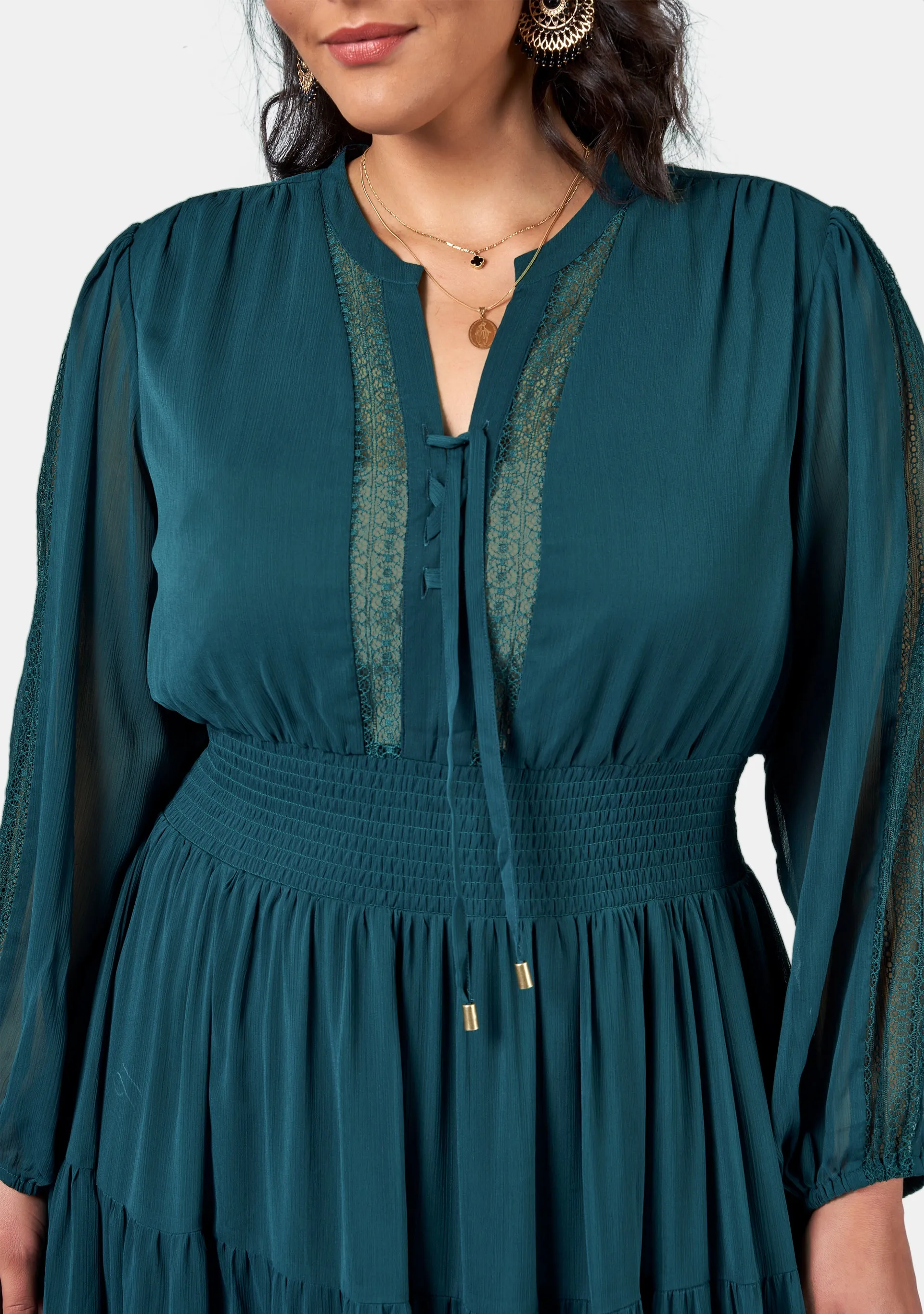 Wild Forest Maxi Dress